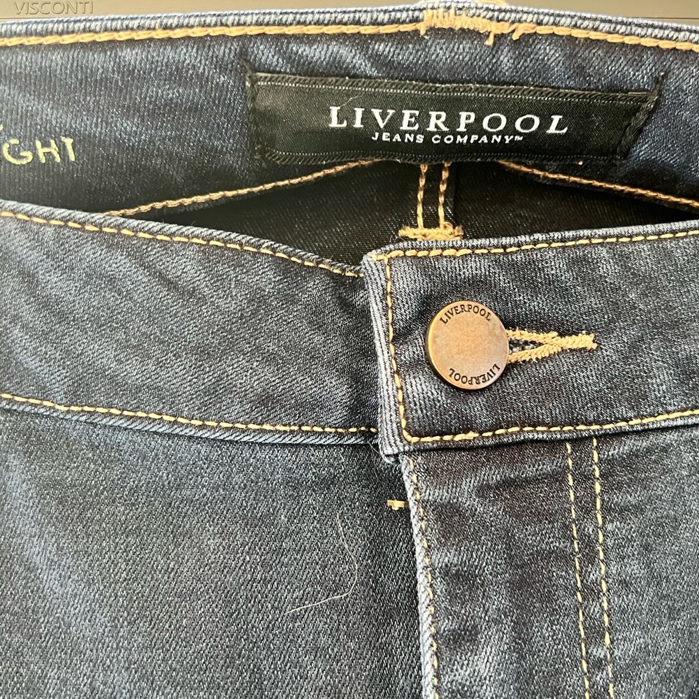 Liverpool Jeans Straight Leg no distressing - Picture 3 of 4